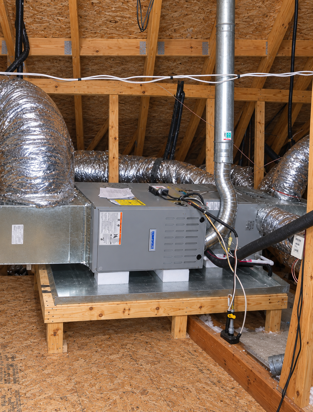 Attic before and after after image